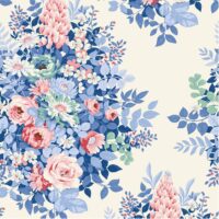 Tilda Something Blue 100665 Whimsyflower Cream