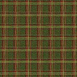 Star of Wonder Green Plaid Christmas