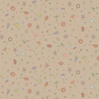 Simply Be Taupe Scattered Flowers