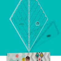 Creative Grids Non-Slip 60° Diamond Ruler 8½» By Krista Moser