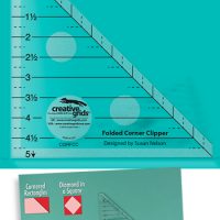 Creative Grids® Non-Slip Folded Corner Clipper Tool By Susan Nelson