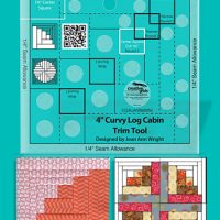 Creative Grids® Non-Slip 4″ Curvy Log Cabin Trim Tool