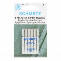Schmetz Aguja Microtex 60/8
